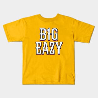 B1G EAZY - Gold/City Kids T-Shirt